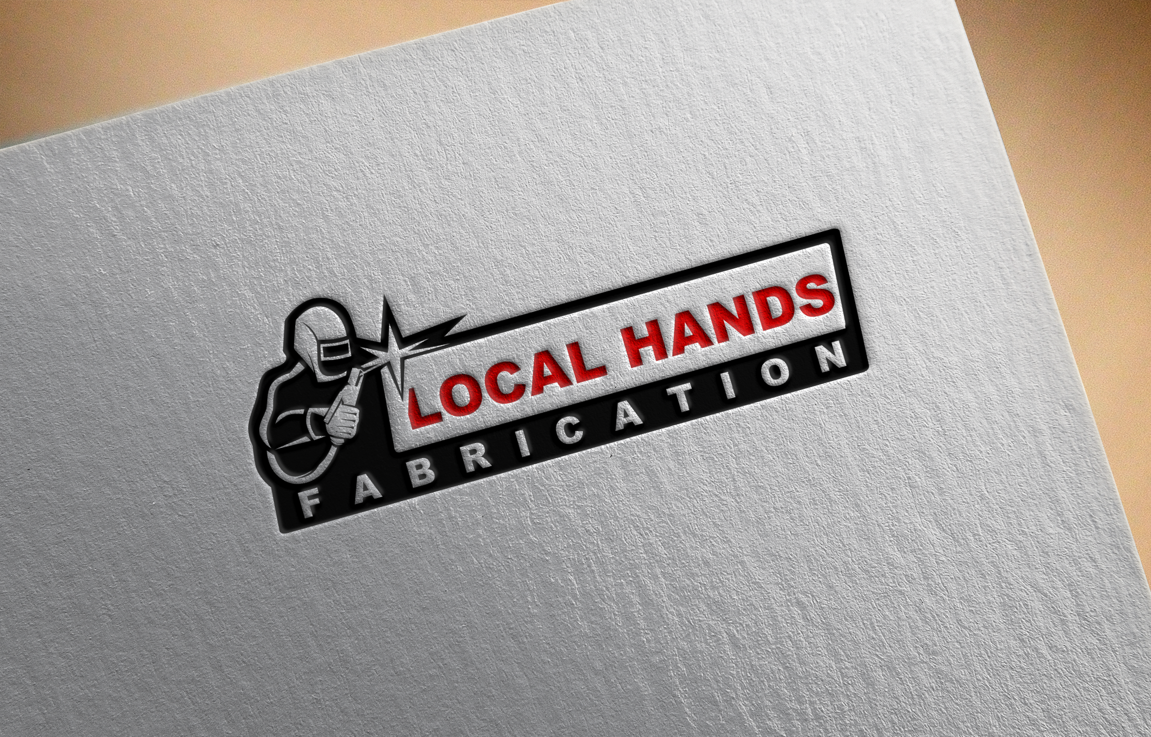 Logo Design by niajul hok for Local hands fabrication | Design #35689563