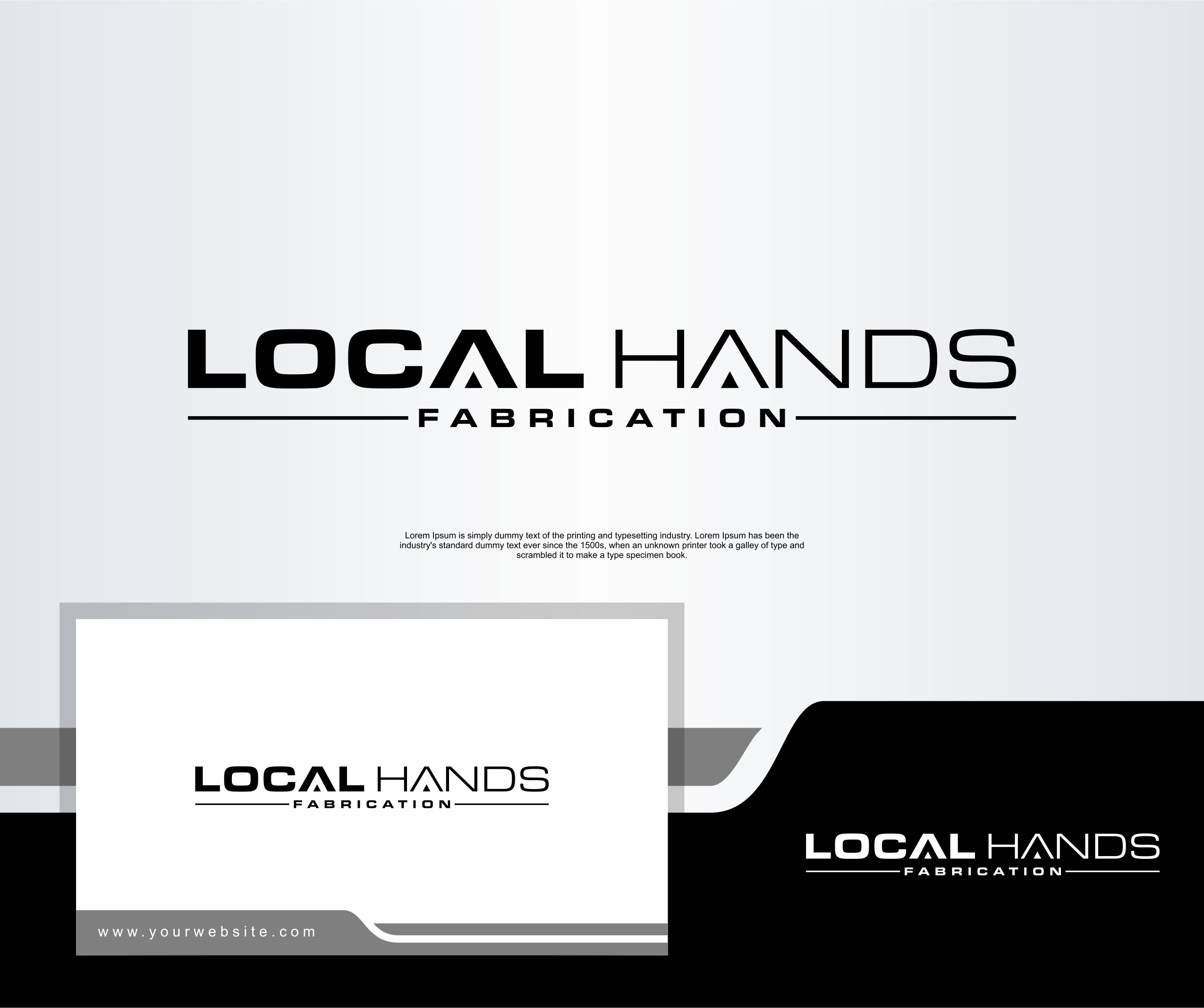 Logo Design by element2 for Local hands fabrication | Design #35676931
