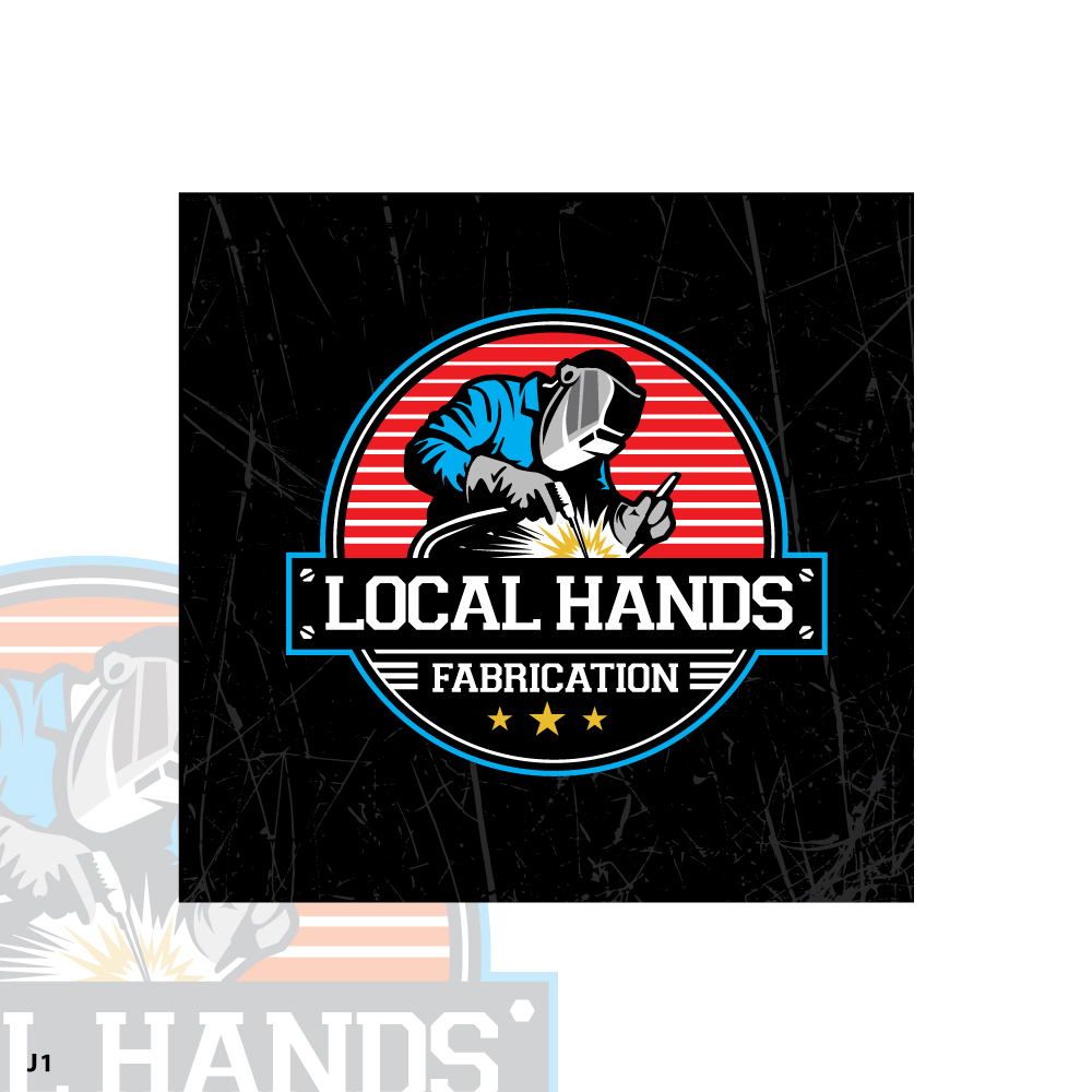 Logo Design by Sujit Banerjee for Local hands fabrication | Design #35681910