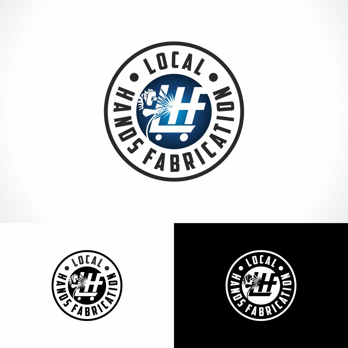 Logo Design by N83touchthesky for Local hands fabrication | Design #35684214