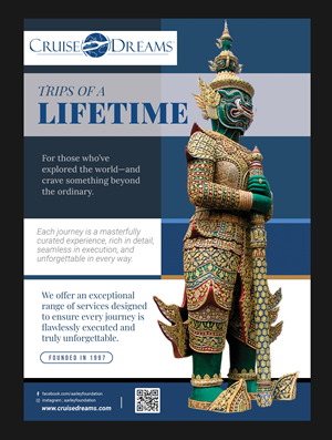 Advertisement Design by Osama Soliman for Cruise Dreams | Design: #35705165