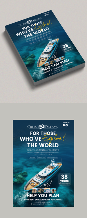 Advertisement Design by Design Motion for Cruise Dreams | Design: #35700967