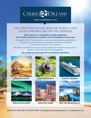 Advertisement Design by MarkoE for Cruise Dreams | Design #35691835