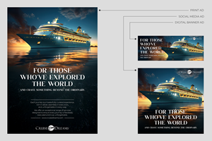 Advertisement Design by Arthur_M for Cruise Dreams | Design: #35708054