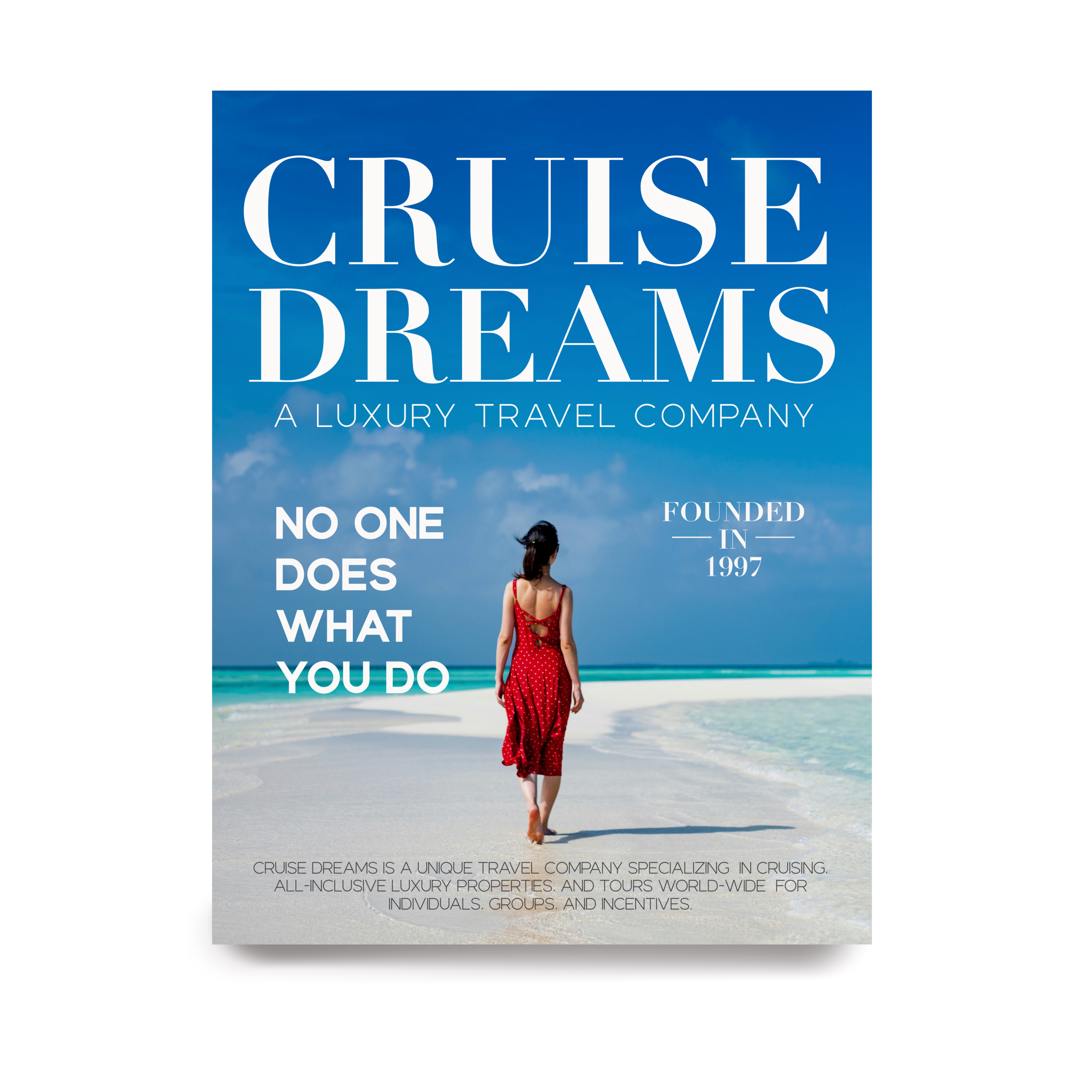 Werbe-Design von Topi ufo für Cruise Dreams | Design #35718011