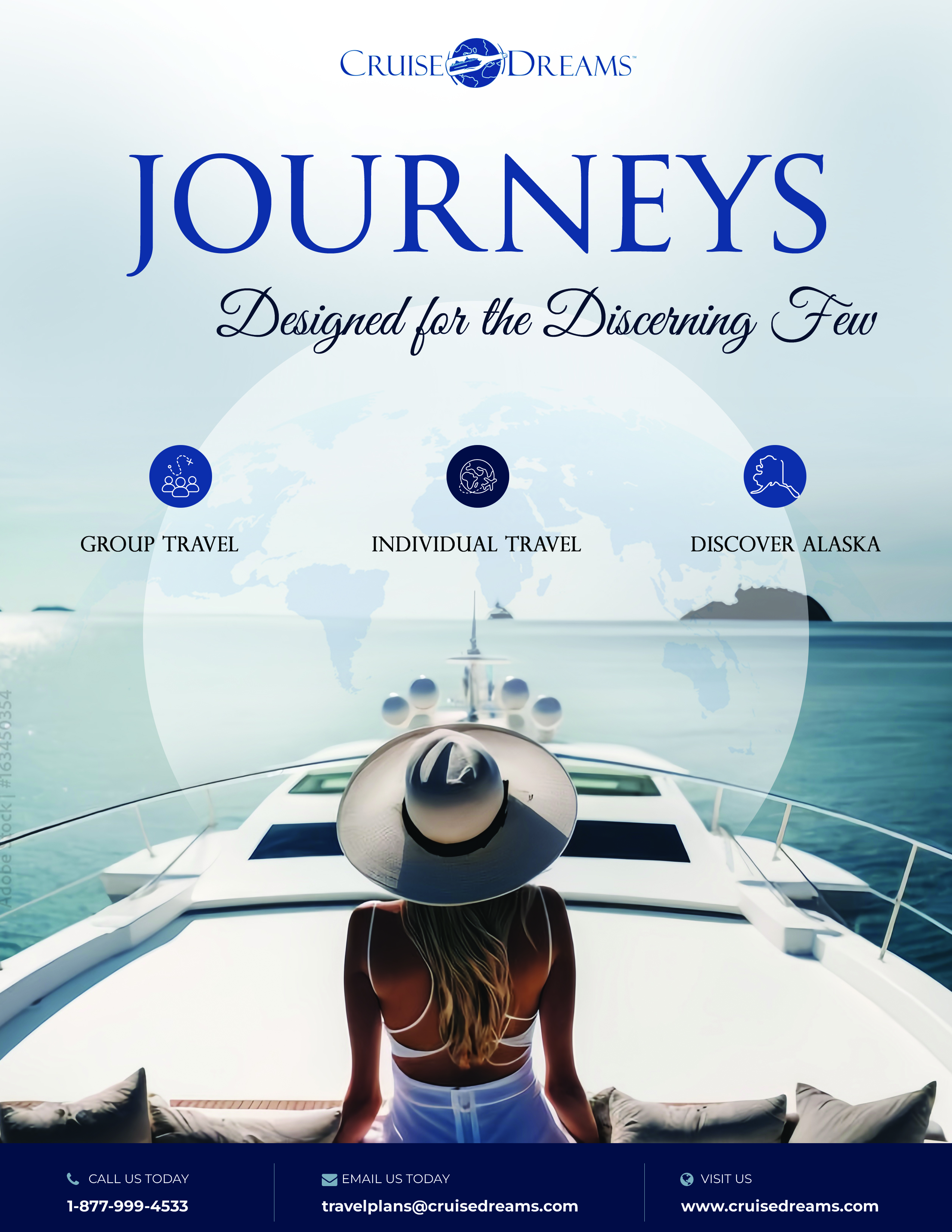 Design Publicitaire par JVRS Designs pour Cruise Dreams | Design : #35700883