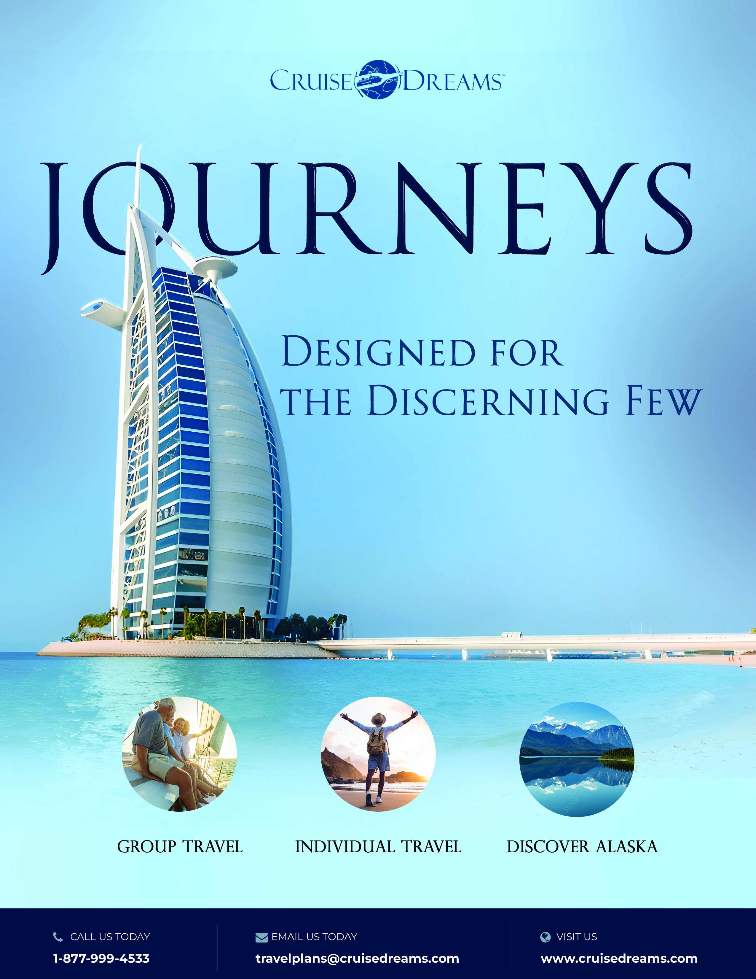 Advertisement Design by Sj    Designs for Cruise Dreams | Design #35719732