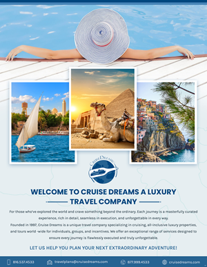 Advertisement Design by pb for Cruise Dreams | Design: #35690708