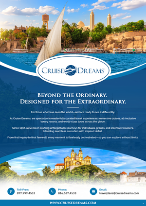Advertisement Design by pb for Cruise Dreams | Design: #35690709