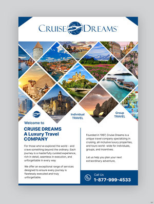 Advertisement Design by pb for Cruise Dreams | Design: #35690720