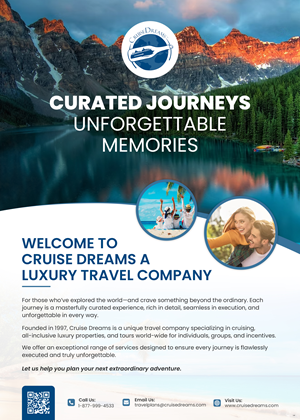 Advertisement Design by pb for Cruise Dreams | Design: #35690723