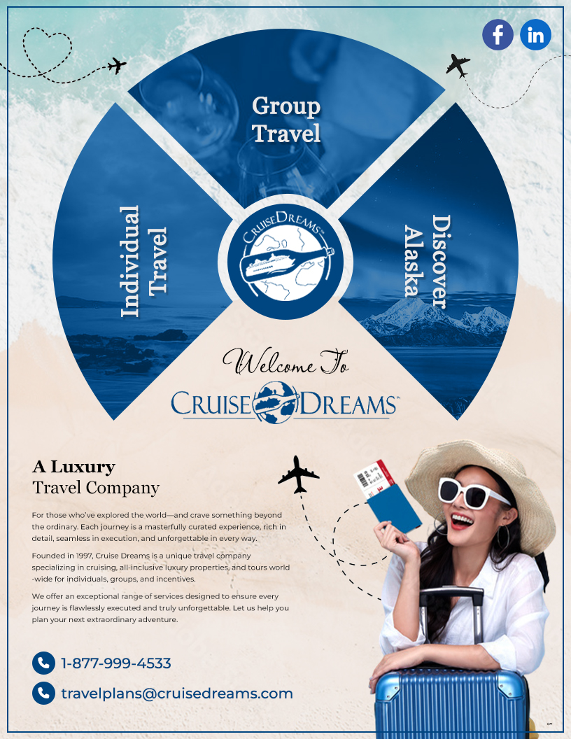 Advertisement Design by pb for Cruise Dreams | Design #35690725