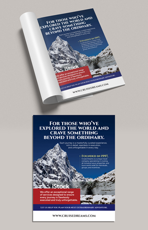 Advertisement Design by Dzhafir for Cruise Dreams | Design: #35682586