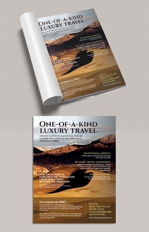 Advertisement Design by Dzhafir for Cruise Dreams | Design: #35682587