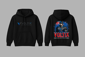T-shirt Design by Elsa Designs for Voltix Ltd | Design #35684580
