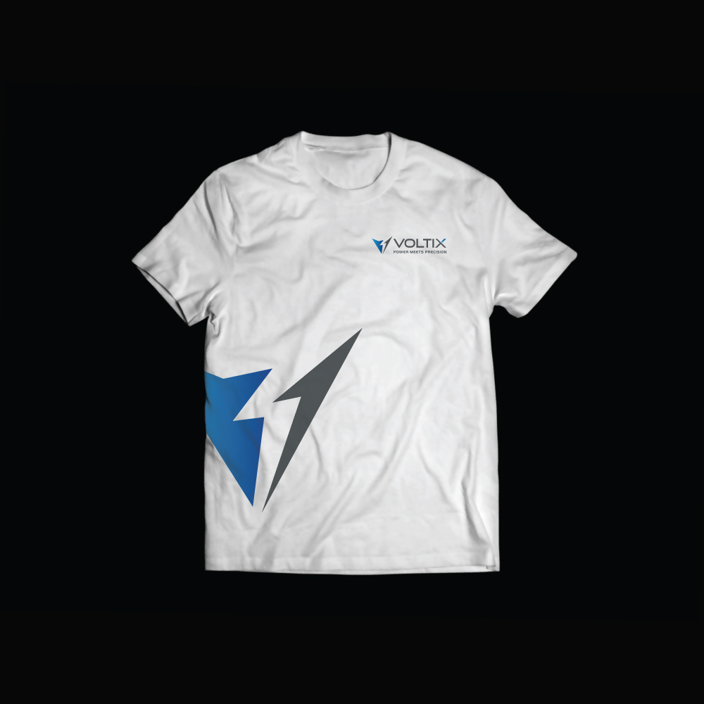 Diseño de Camiseta por Concept Factory para Voltix Ltd | Diseño #35933519