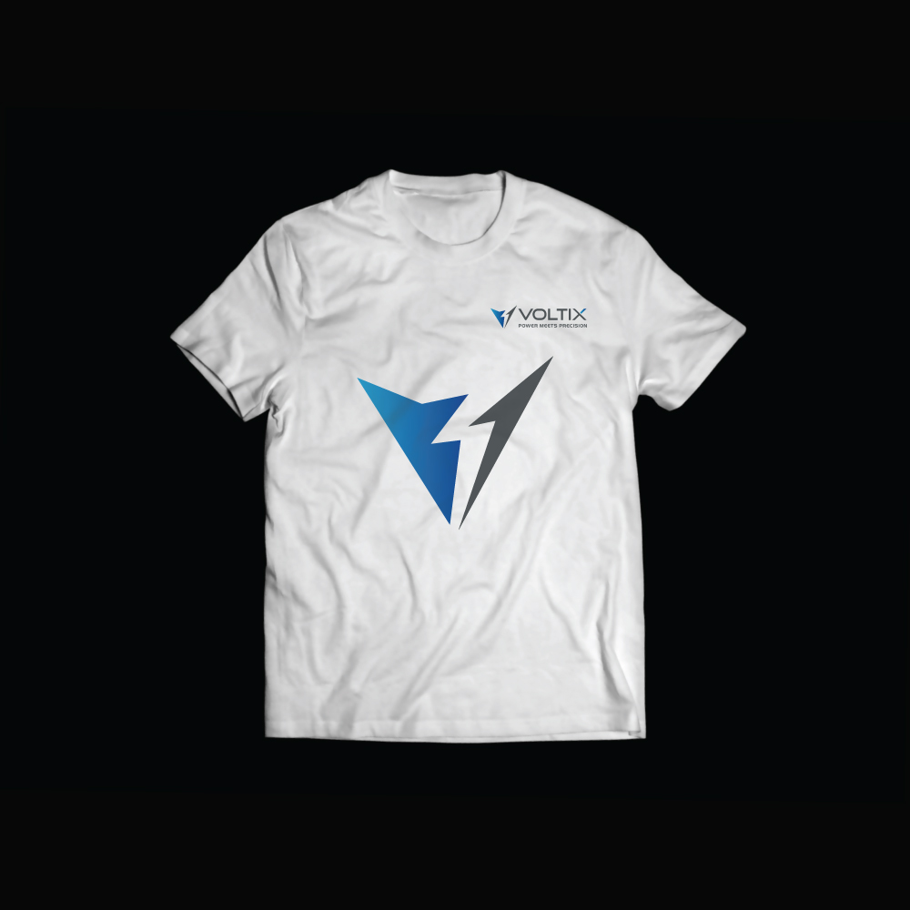 T-shirt Design by Concept Factory for Voltix Ltd | Design #35933523