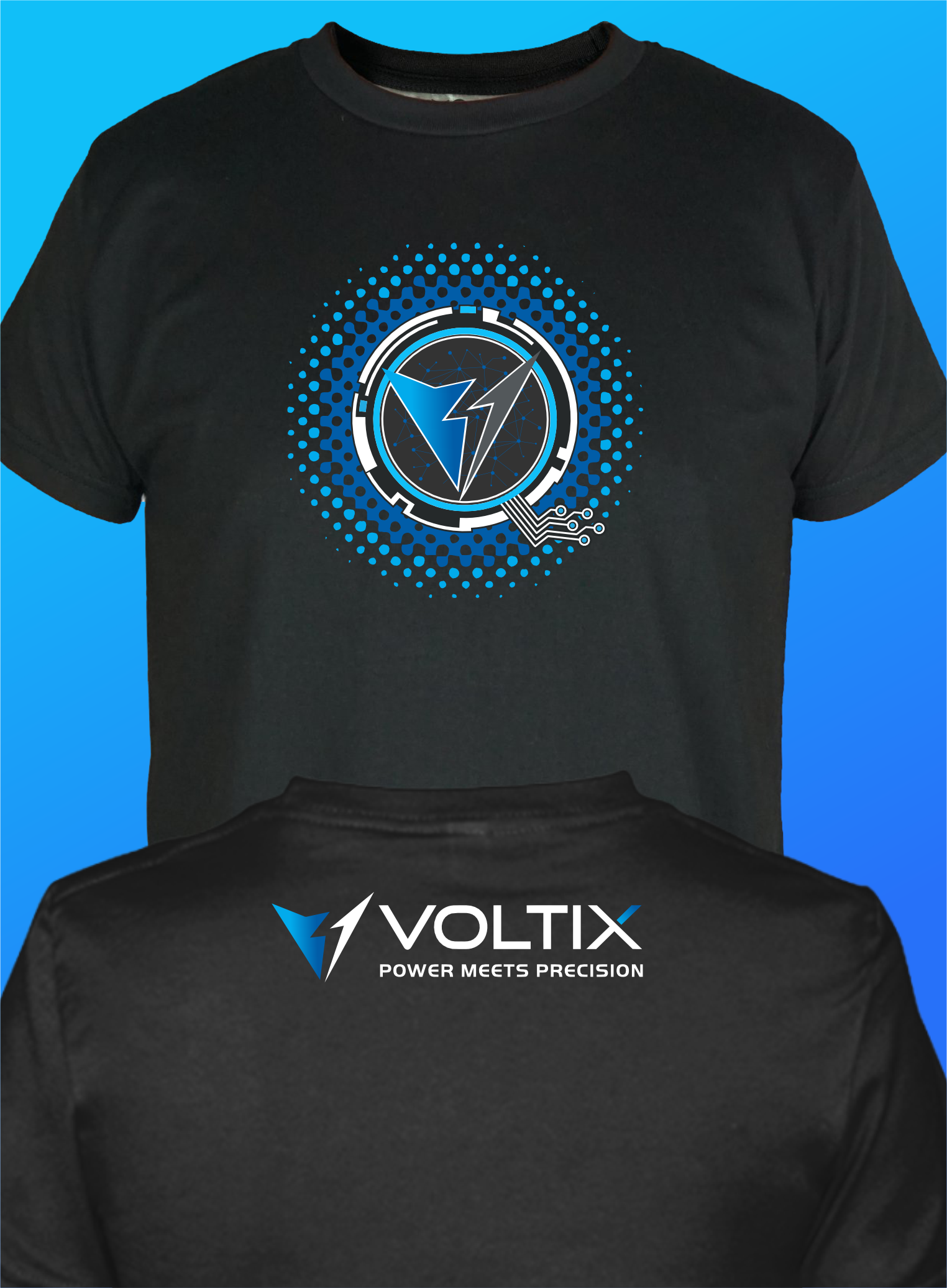 T-shirt Design by Yakuza20 for Voltix Ltd | Design #35949741