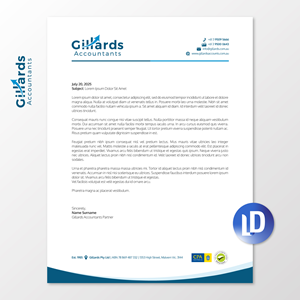 Schreibwaren-Design von Litadesign für Gillards Pty Ltd | Design #35698244