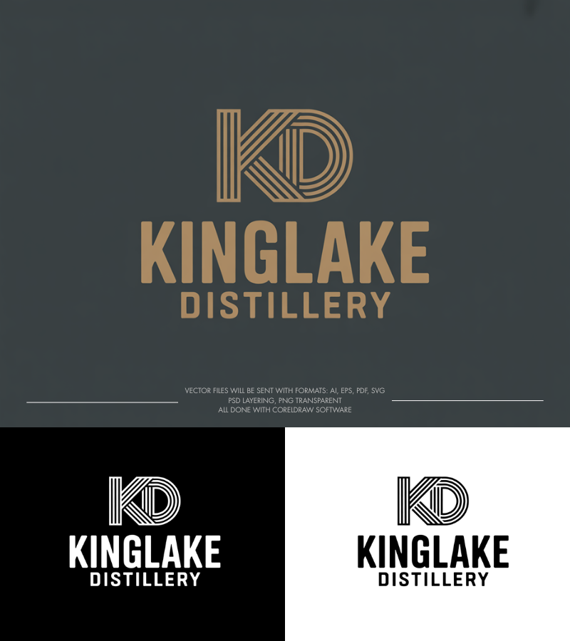 Diseño de Logo por BEANDESIGN^_^ para Kinglake Distillery Pty Ltd | Diseño #35725954