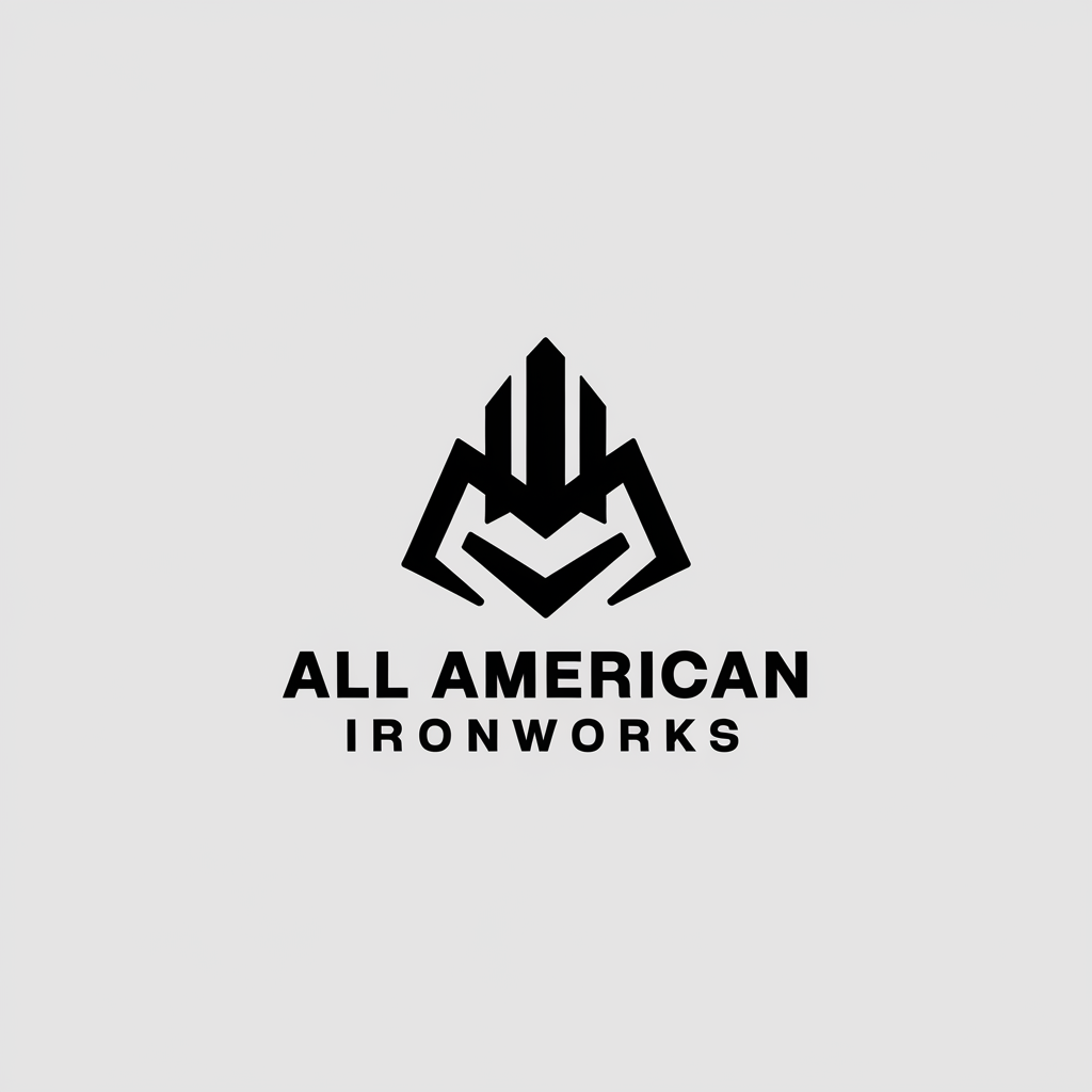 Logo Design by Ar_nisam_usman for All American Ironworks and Ornamental Metals LLC | Design #35699788