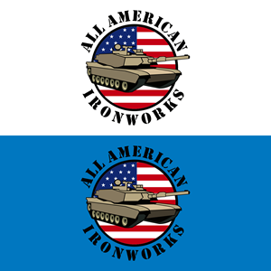 Logo Design by cah awu for All American Ironworks and Ornamental Metals LLC | Design: #35688672