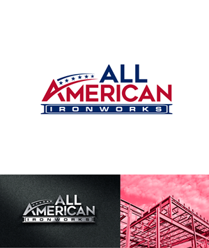 Logo Design by apik. for All American Ironworks and Ornamental Metals LLC | Design: #35686368