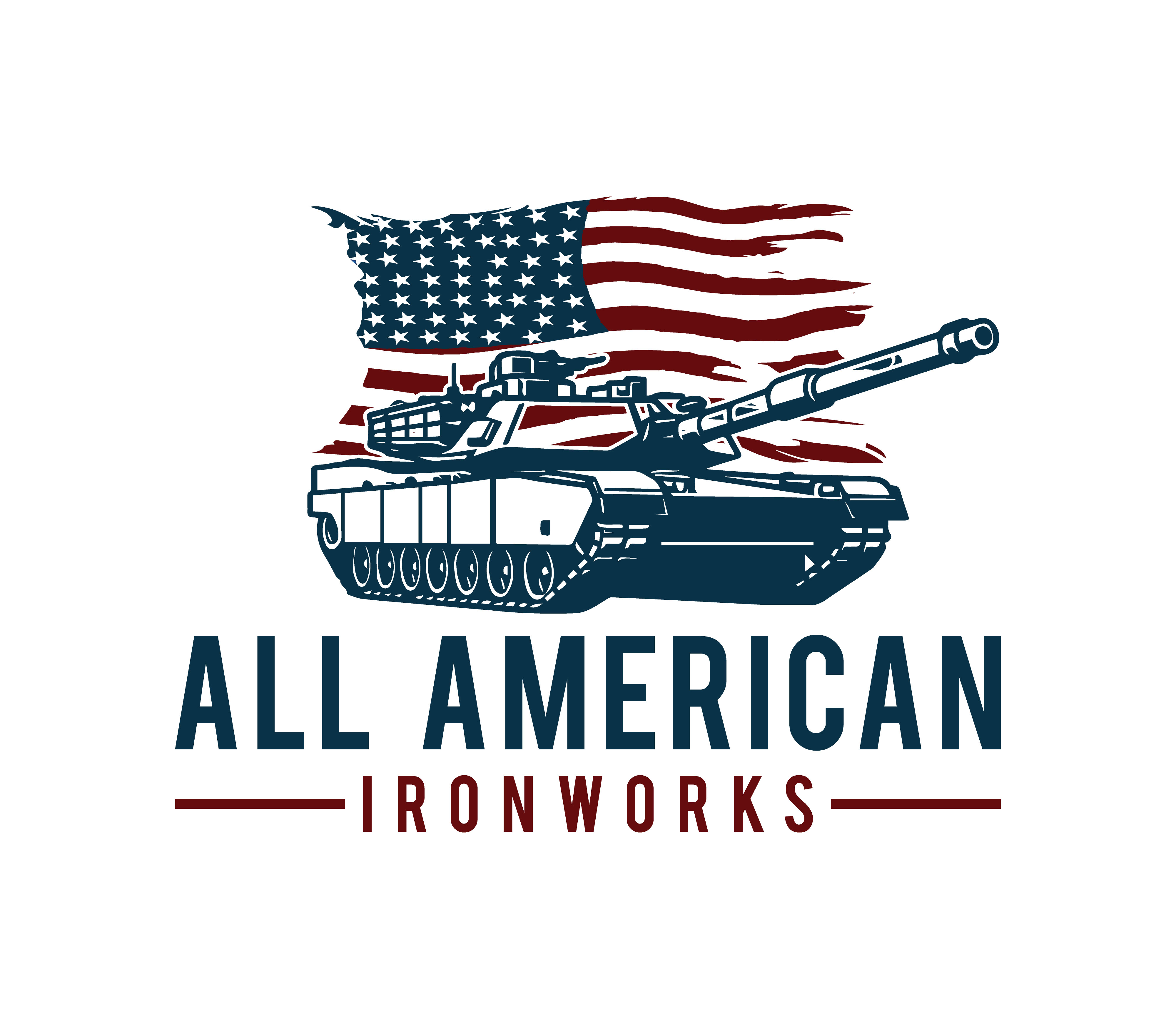 Design de Logo par Nova_Create pour All American Ironworks and Ornamental Metals LLC | Design #35698947