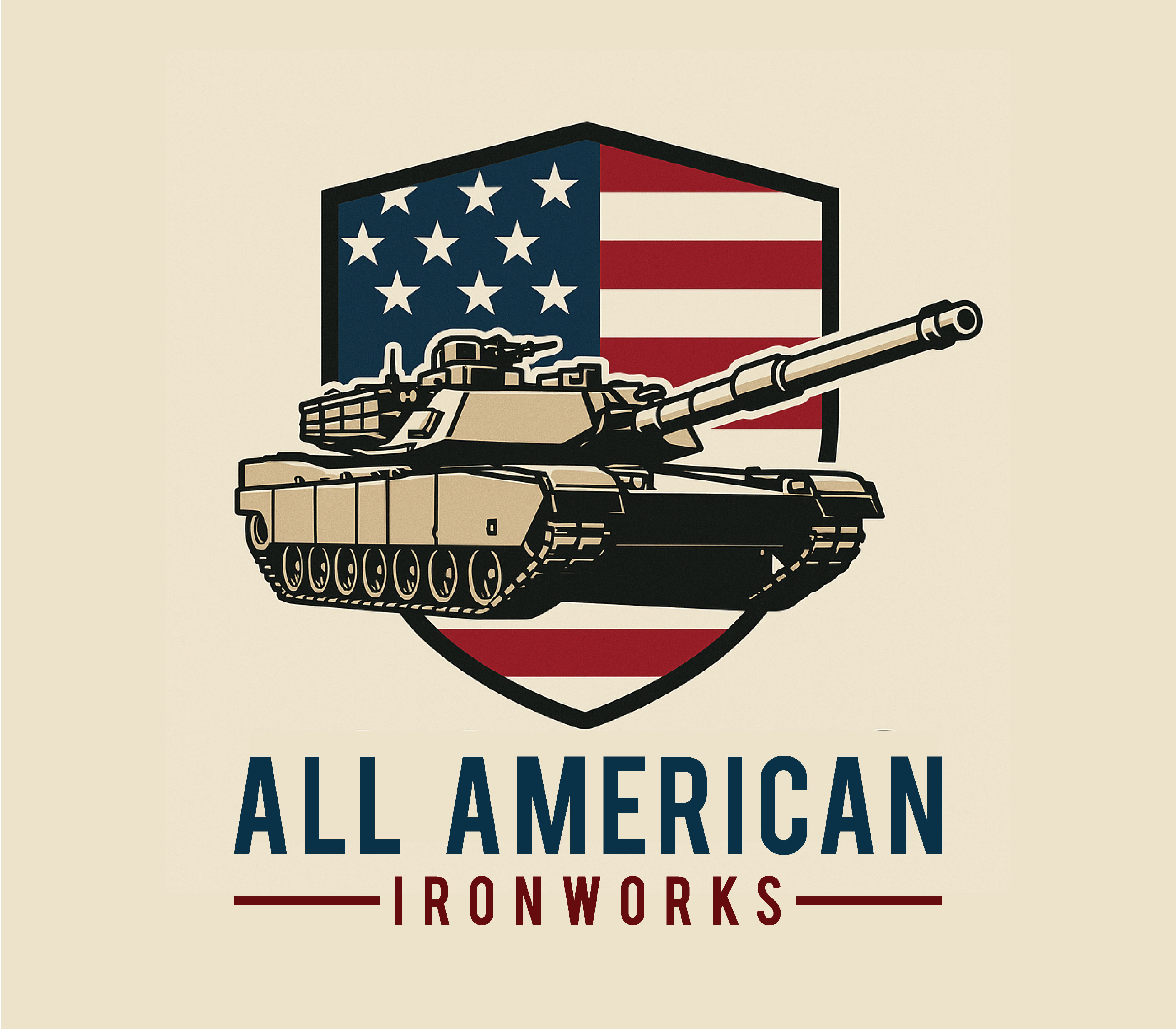 Design de Logo par Nova_Create pour All American Ironworks and Ornamental Metals LLC | Design #35698948