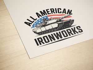 Logo Design by PixelCraft Designs for All American Ironworks and Ornamental Metals LLC | Design: #35693973