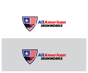 Logo Design by Maxo-Biz for All American Ironworks and Ornamental Metals LLC | Design: #35695864