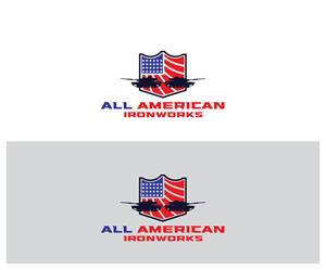 Logo Design by Maxo-Biz for All American Ironworks and Ornamental Metals LLC | Design: #35695865