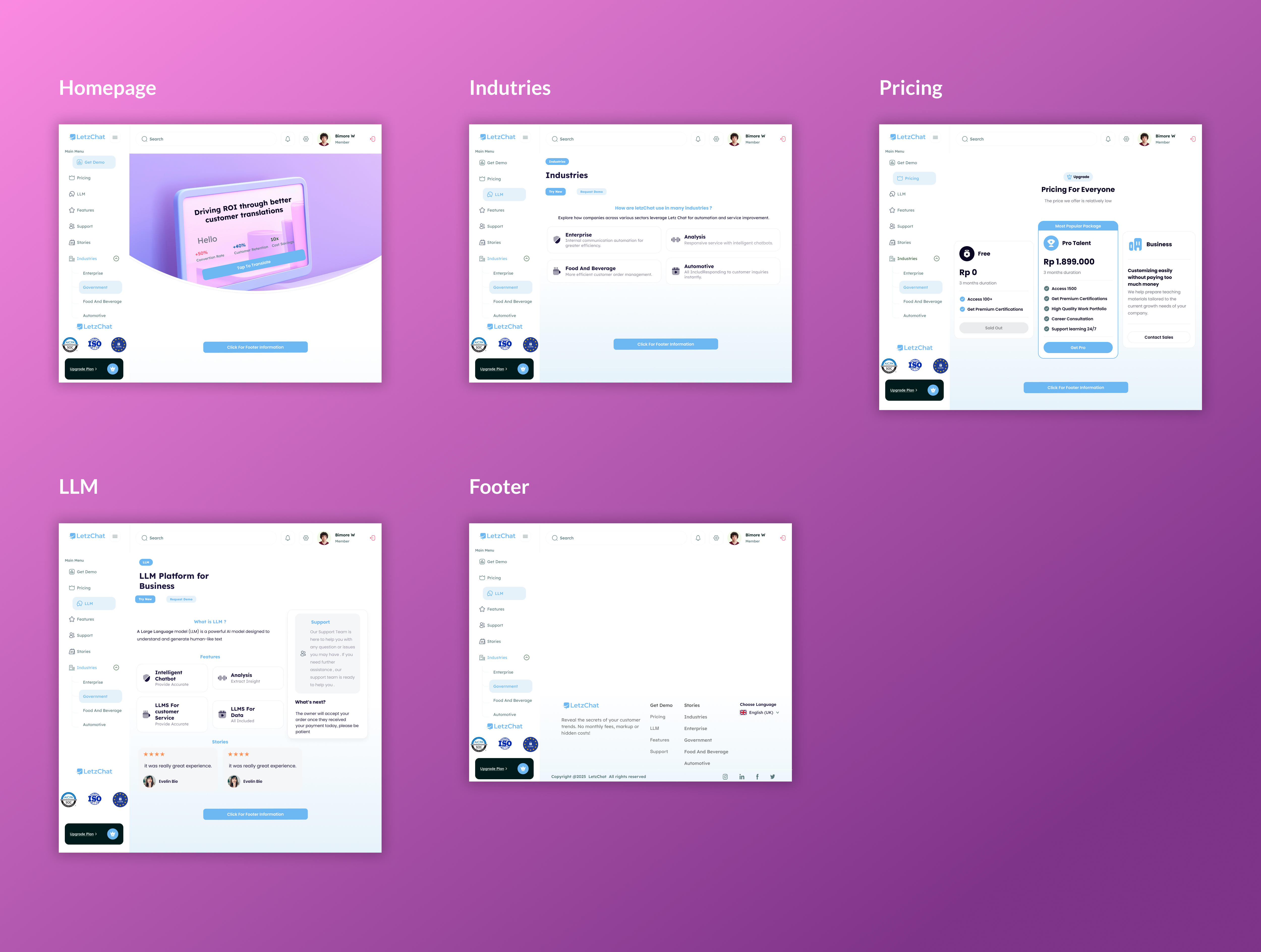 Web Design by Taufik H for this project | Design #35730393