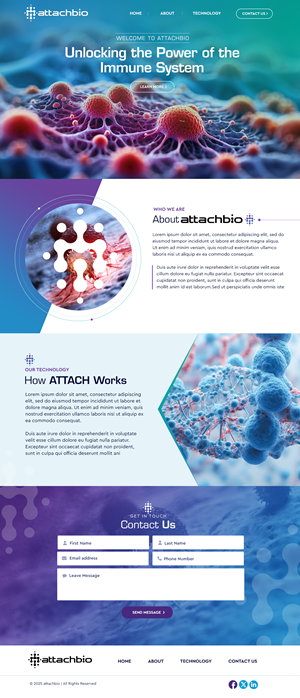 Web Design by Blue Sparrow for this project | Design: #35700669