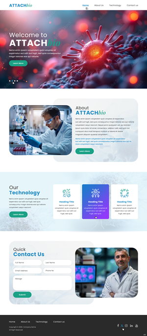 Web Design by pb for this project | Design: #35697079