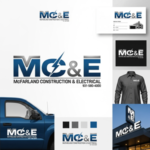 Diseño de Logo por AMBStudio para McFarland Construction & Electrical | Diseño: #35698007