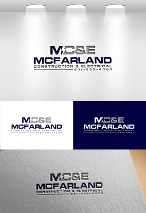 Logo Design by Mi Design1 for McFarland Construction & Electrical | Design: #35700953