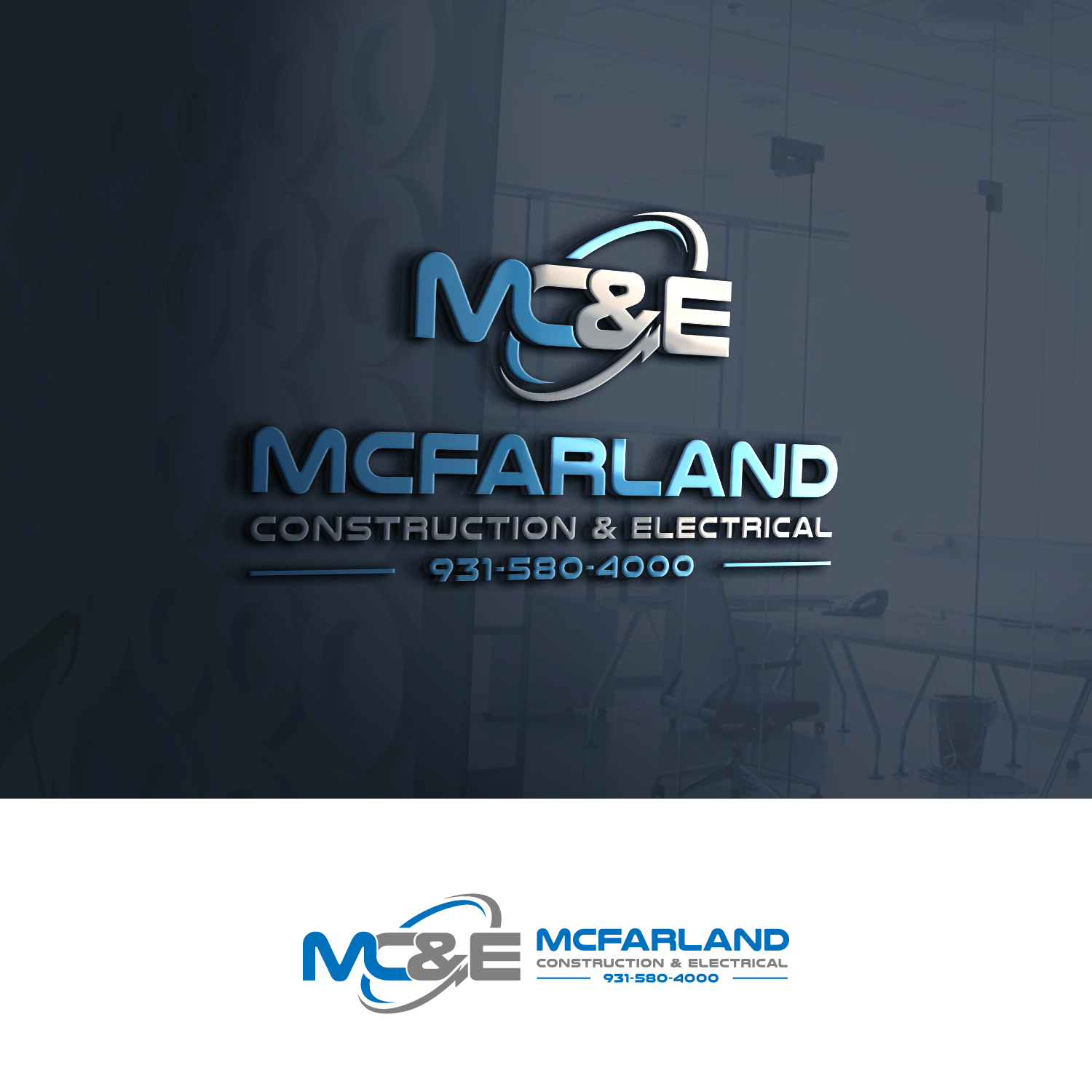 Diseño de Logo por S.H Designs para McFarland Construction & Electrical | Diseño #35698140