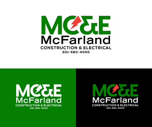 Logo Design by Kavth for McFarland Construction & Electrical | Design: #35708577