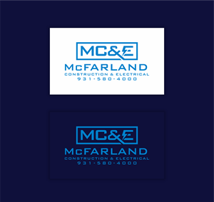 Diseño de Logo por melzh para McFarland Construction & Electrical | Diseño: #35698807