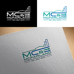 Logo Design by RA-bica for McFarland Construction & Electrical | Design: #35699707