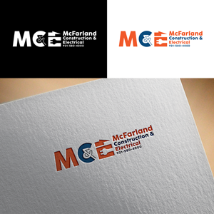 Logo Design by RA-bica for McFarland Construction & Electrical | Design: #35699708