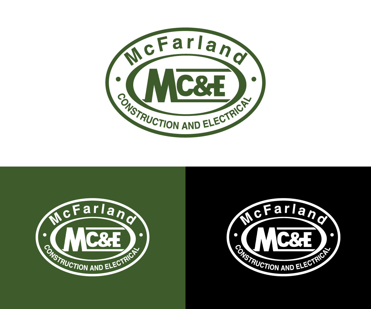 Logo Design by RaKu 2 for McFarland Construction & Electrical | Design #35708247
