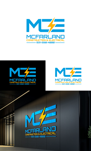 Logo Design by loveqis for McFarland Construction & Electrical | Design: #35699241