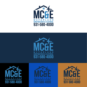 Logo Design by Shariqology for McFarland Construction & Electrical | Design: #35699295