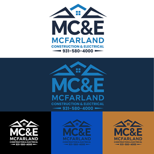 Logo Design by Shariqology for McFarland Construction & Electrical | Design #35699318
