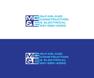 Logo Design by graphics^master for McFarland Construction & Electrical | Design: #35699391