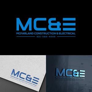 Logo Design by designer profile for McFarland Construction & Electrical | Design: #35701140