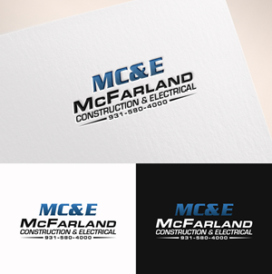 Logo Design by M Art & Design for McFarland Construction & Electrical | Design: #35699230