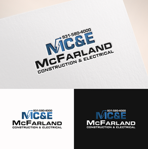 Logo Design by M Art & Design for McFarland Construction & Electrical | Design: #35699339